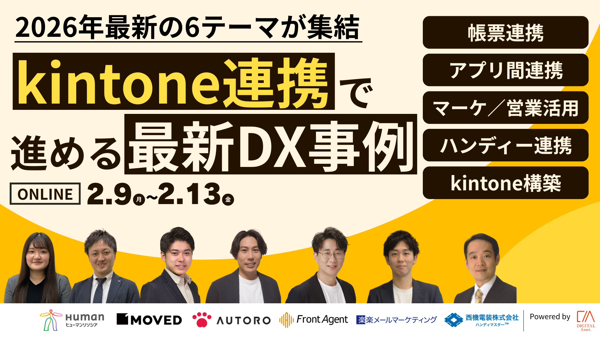 kintone連携で進める最新DX事例 kintone連携で進める最新DX事例